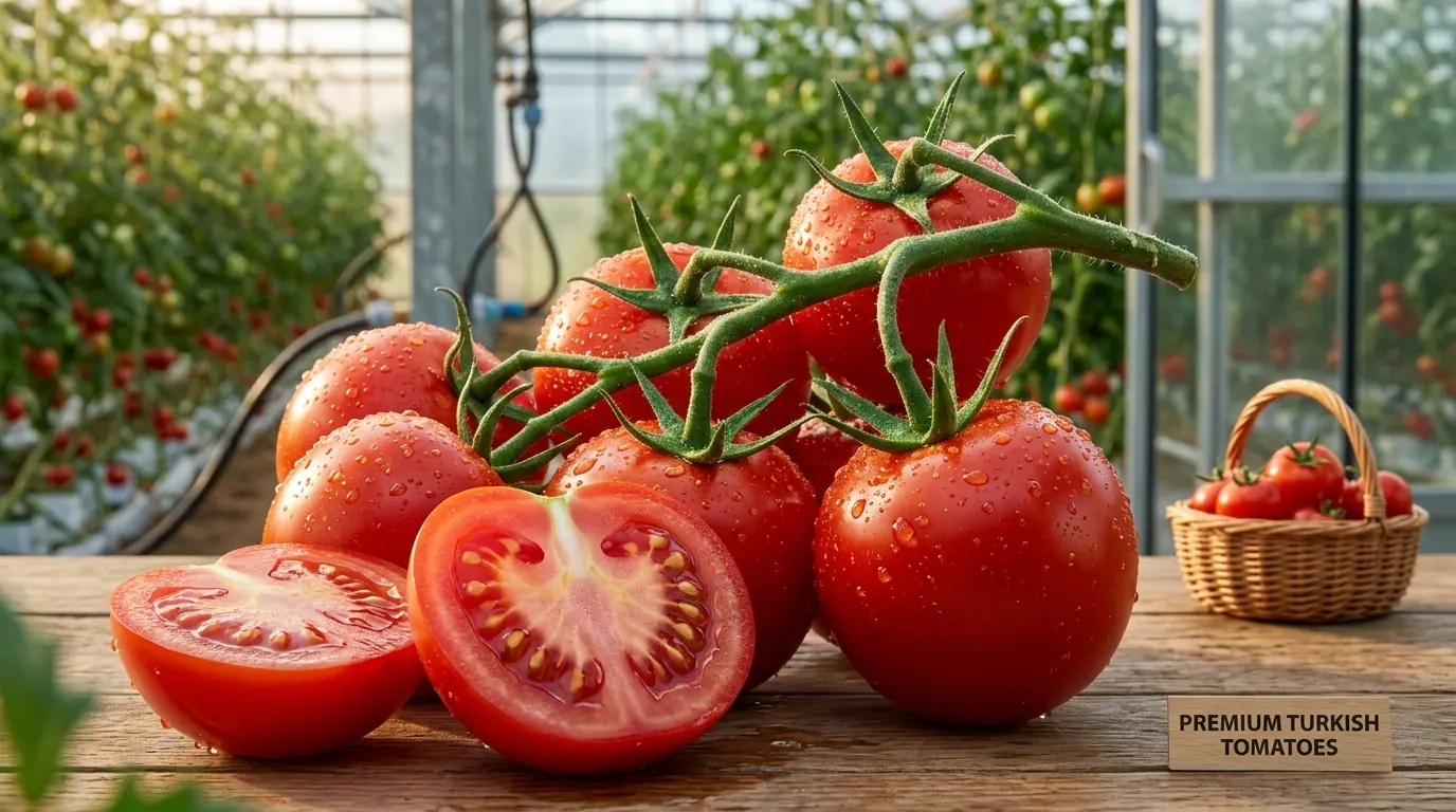 Geothermal Greenhouse 8K Vine Tomatoes export - Nilasya Global
