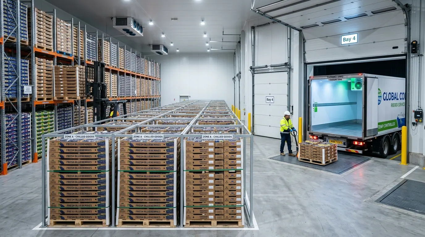 Continuous cold chain reefer container loading in Türkiye - Nilasya Global