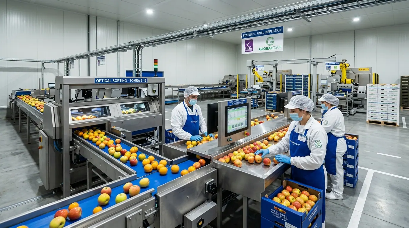 Nilasya Global modern optical sorting facility in Türkiye