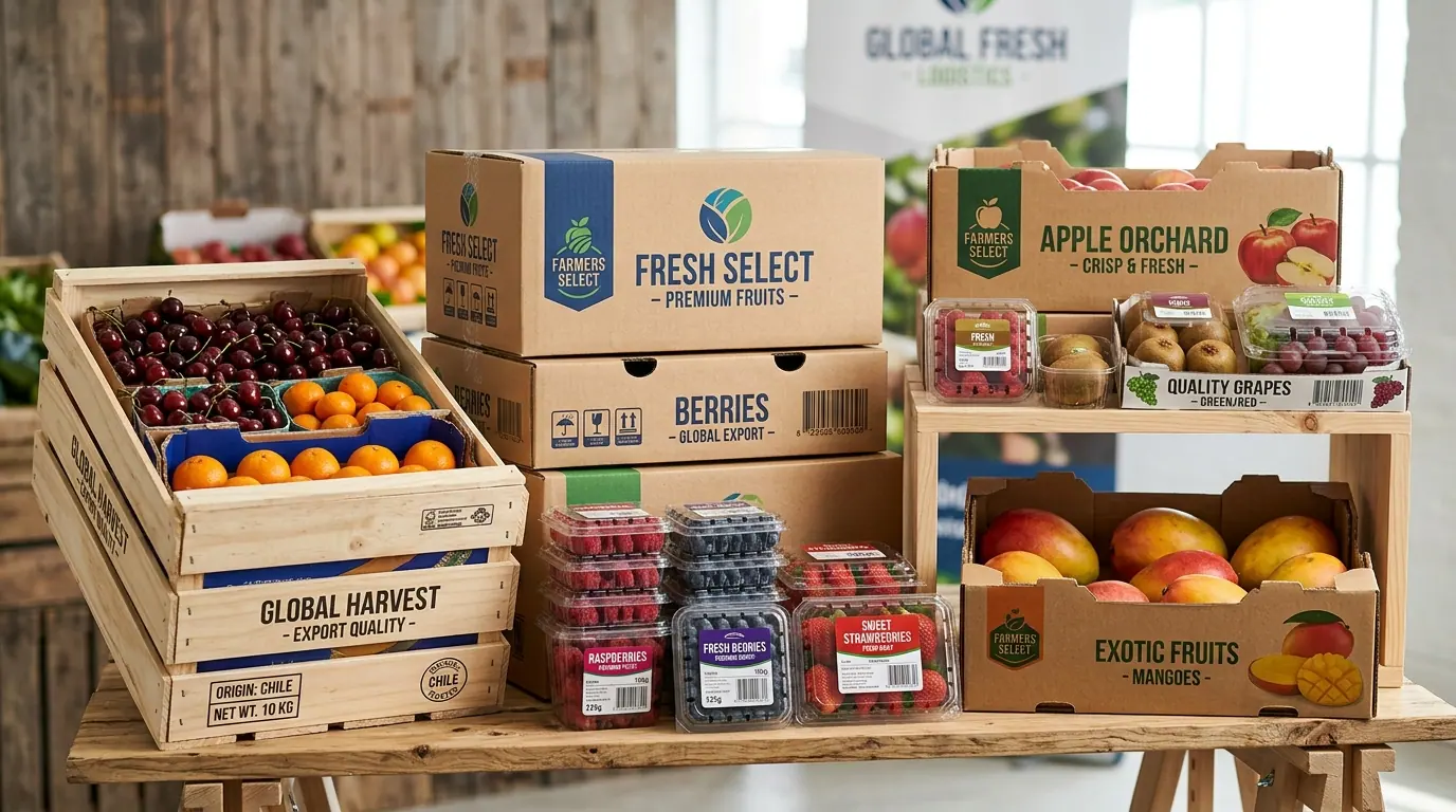Turkish produce export packaging by Nilasya Global